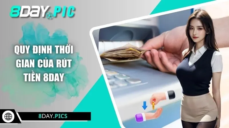 Quy định thời gian của rút tiền 8DAY